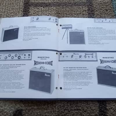 Vintage 1962 Gibson Full-Line Catalog! Rare, Original Case Candy, Paperwork! image 13