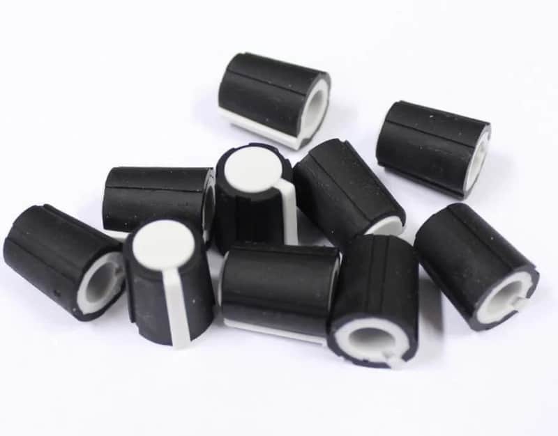 MAKE NOISE MEDIUM WHITE KNOBS (10 PACK) : BRAND NEW :  [DETROIT MODULAR] image 1