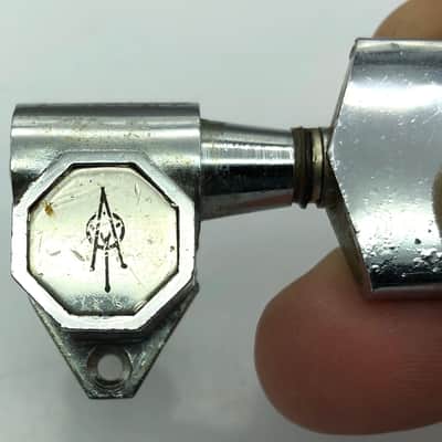 Gotoh Vintage Die-Cast Tuner Bass Side EAD 1970’s-80’s Chrome image 4