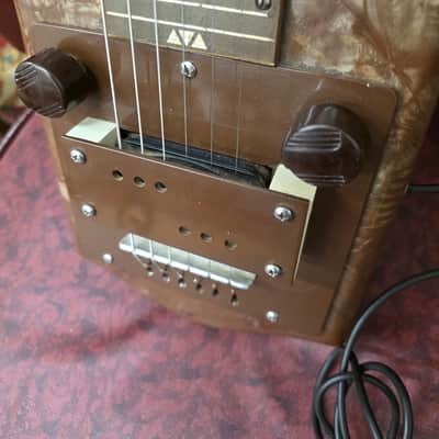 Supro Supreme Model 1400 Lap Steel Modified 1960s image 4