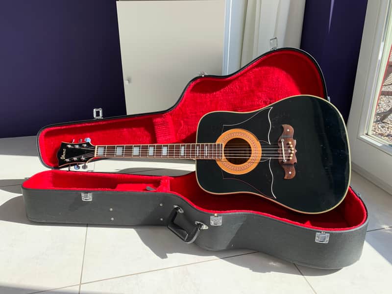 Ibanez Concord 752 "Black Beauty" | Vintage Acoustic Guitar | Japan 1976 image 1