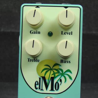 Klamac elMo' Overdrive Guitar Effects Pedal Blue Version image 2