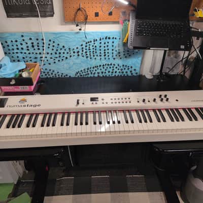 Studiologic Numa Stage - 88-Key Graded Weighted Hammer-Action Digital Piano with Synth Models - White image 1
