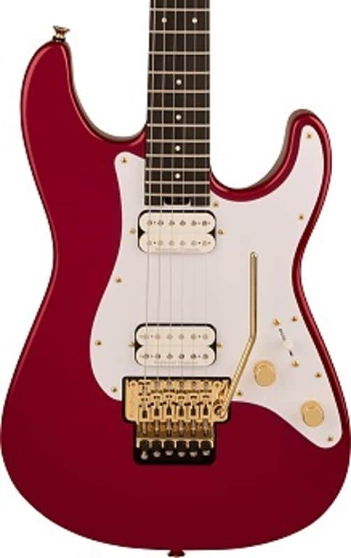 Charvel Pro-Mod Plus So-Cal SC1 Style 1 HH FR EB Electric Guitar. Ebony Fingerboard, Candy Apple Red image 1
