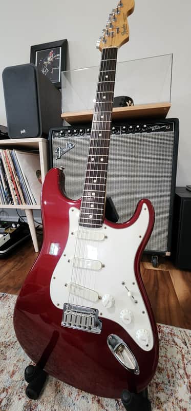 1989 Fender American Standard Stratocaster Rosewood - LACE - TBX Tone Control