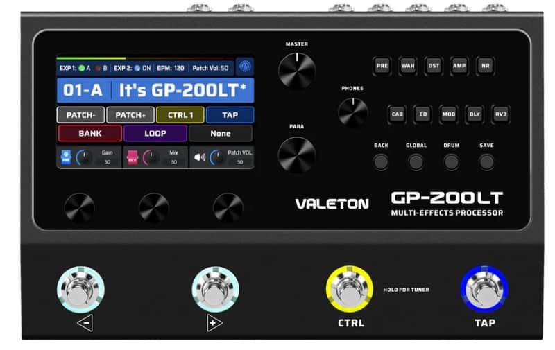 Valeton GP-200LT GP-200LT Multi-Effects Processor image 1