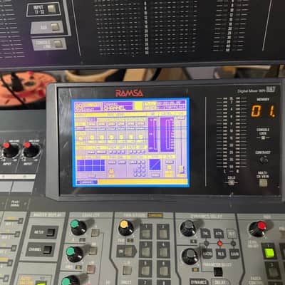 Panasonic RAMSA WR-DA7 Digital Mixing Console | Loaded w/ Meter Bridge, 2x ADAT & DB25 Cards image 2