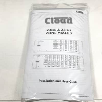 (Brand New) Cloud Electronics Z4 MK4 4RU 4-Zone Mono Mixer for PM Paging Mics image 5