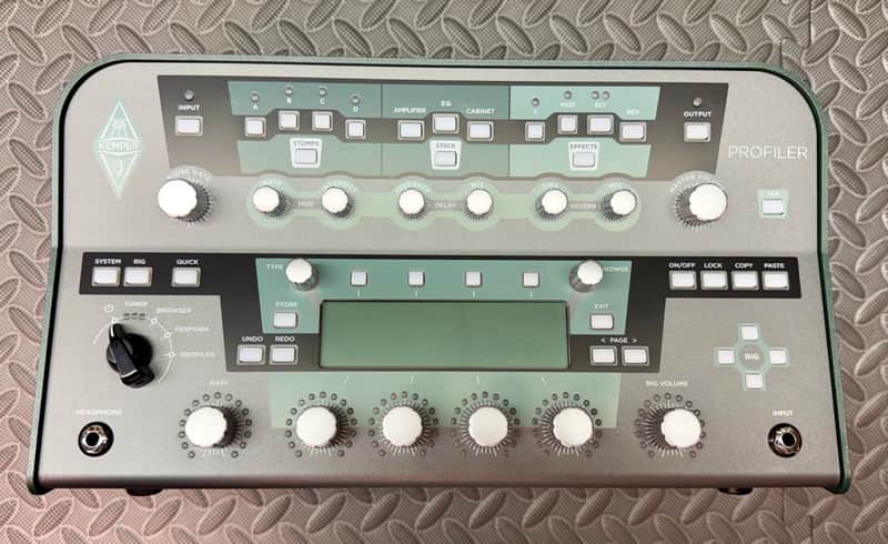 Kemper Amps Profiler PowerHead 600-Watt Modeling Guitar Amp Head Black image 1