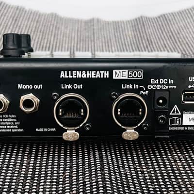 Allen & Heath ME-500 16-Channel Personal Mixer 2017 - Present - Black image 2