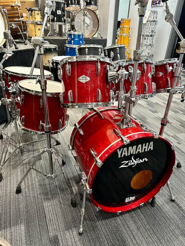 Yamaha Beech Custom Late 1990s - Apple Red image 1