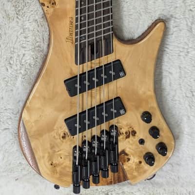 Ibanez EHB1505SMSFNL Headless 5-string Multi-scale Bass Guitar-Natural Low Gloss image 1