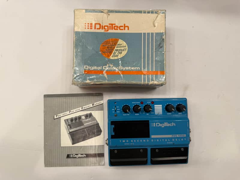 Digitech DOD PDS-1002 Two Second Digital Delay Echo Vintage Guitar