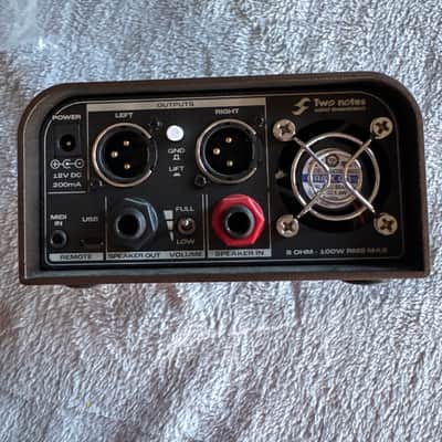 Two Notes Torpedo Captor X SE 8ohm Stereo Reactive Load Box / Attenuator 2020 - Brown image 2