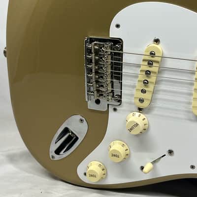 Fender Classic Player '50s Stratocaster Strat Electric Guitar MIM - Made in Mexico - Shoreline Gold image 5