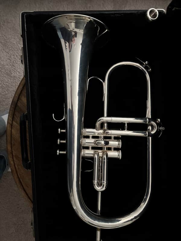 Benge Flugelhorn #3 Bell 1978 - Silver image 1