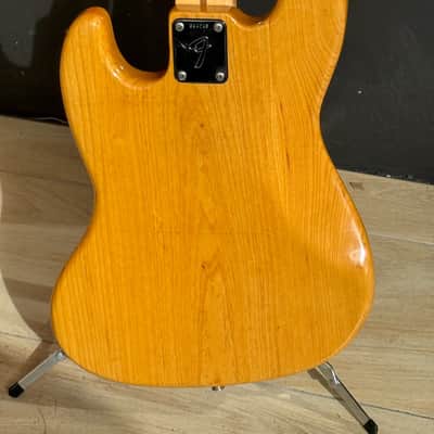 Fender Jazz Bass 1973 - beautiful Natural Ash finish w/a 4-Bolt Black/Bound Maple Neck ! image 4
