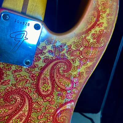 Fender PINK PAISLEY TELECASTER 1968 image 19