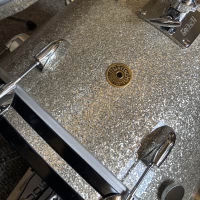 Gretsch USA Custom - Silver Glass Glitter 20, 12, 14 image 5