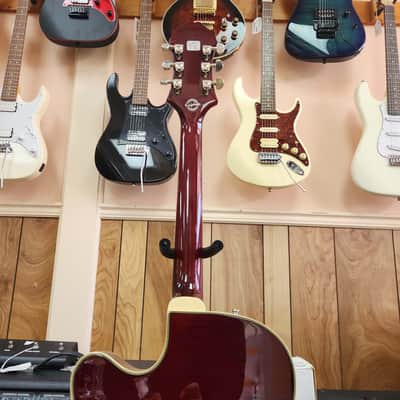 Epiphone Emperor Swingster with Rosewood Fretboard 2014 - 2019 - Wine Red image 9
