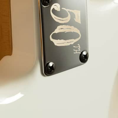Jackson Pro Series 50th Anniversary Iron Maiden Adrian Smith Jackson SC1 - Maple - Snow White image 8
