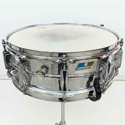 Vintage 1980s Ludwig Supraphonic Snare Drum image 1