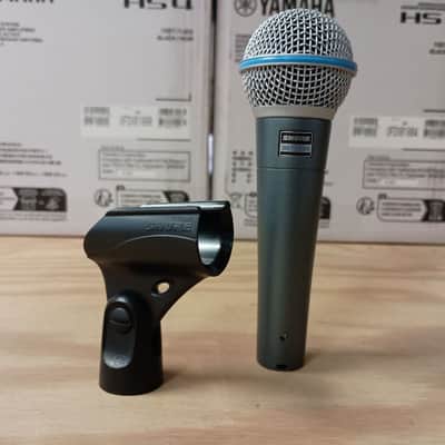 Shure BETA 58A Handheld Supercardioid Dynamic Microphone 1996 - Present - Black image 4