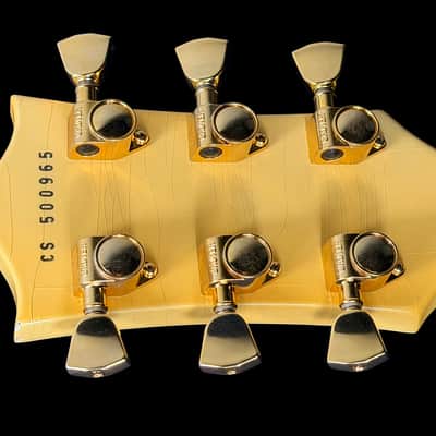 2025 Les Paul Custom Custom Shop Murphy Lab Ultra Light Aged ~ Aged Aspen White image 11