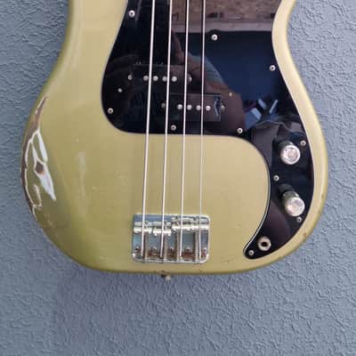Fender Precision Bass PB-70 1993 Aztec Gold Relic MIJ Japan image 3
