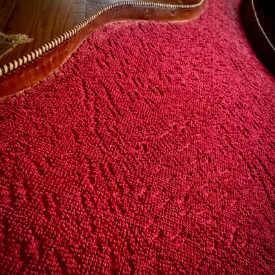 1950’s Western Motif Hand Tooled Custom Leather Dreadnaught Guitar Case image 12