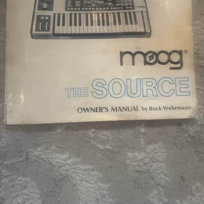 Moog Source Monophonic Analog Synthesizer with Patch Memory 1981 - 1985 - Serviced with Original Box and Manual image 13