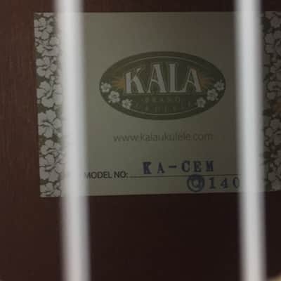 Kala KA-CEM Exotic Mahogany Series Concert Ukulele 2010s - Satin Natural image 19