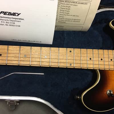 1999 Peavey USA EVH Wolfgang Standard Deluxe Tobacco Sunburst image 6