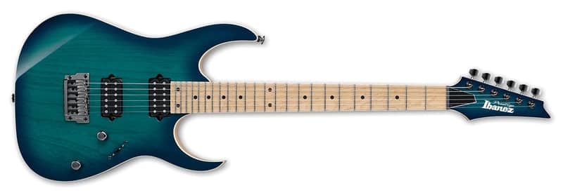Ibanez RG652 AHMFX-NGB RG Prestige Fixed Bridge Nebula Green Burst RG652AHMFXNGB