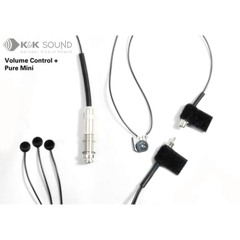 K&K Acoustic Pickups - Pure Mini + Volume Control image 1