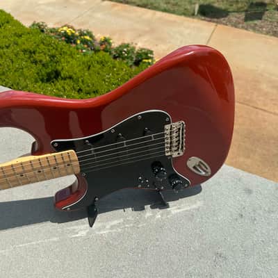 Greco SE Stratocaster Owned By Elliot Easton 1980 - Dakota Red Left Handed OHSC image 9