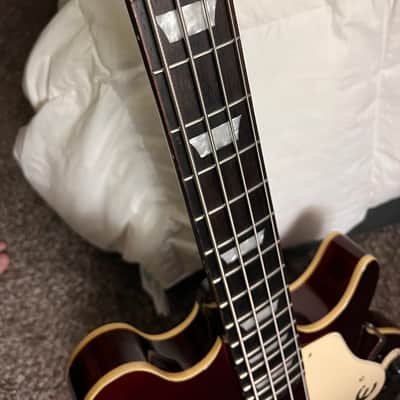 Epiphone Jack CASADY bass guitar Electric bass guitar 2022 - “Beautiful CANDY SPPLE RED” image 8