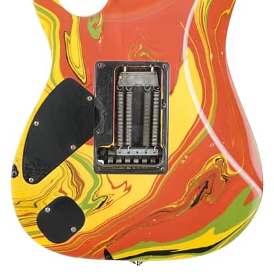 1990 Ibanez Universe UV77MC Swirl MKR 7 String image 5
