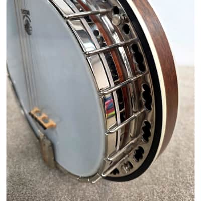 Deering Sierra 17 Fret Short Scale Tenor Banjo - Excellent w/ Hard Case image 6