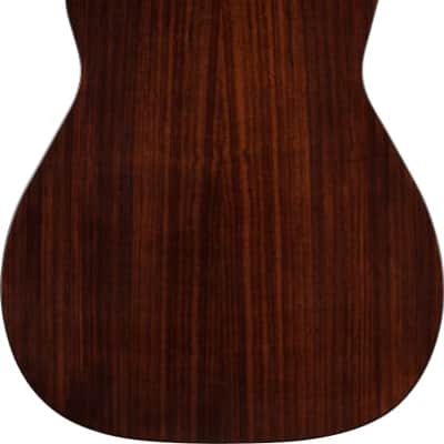 Fender CC-140SCE Concert Acoustic Guitar. Walnut Fingerboard, Sunburst w/case image 12