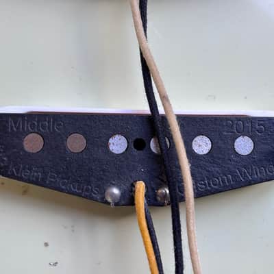 2015 Klein Pickups Stratocaster Pickup Assembly - Robin Trower Custom Wind image 5
