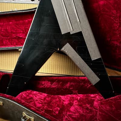 2012 Gibson Custom Shop Kirk Hammett Signature Flying V Aged image 13