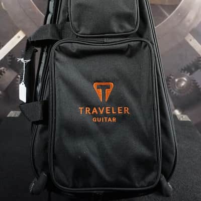 Traveler Guitar EG-1 MOD-X Travel Electric Guitar Satin Black w/ Gig Bag image 13