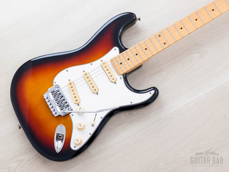 1985 Fender Boxer Series Stratocaster ST557 Sunburst w/ Blade Shooter, Japan MIJ Fujigen image 1