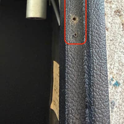 1976 Fender Princeton Reverb Silverface - Allen Amplification Serviced - Original Speaker image 16