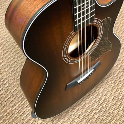 Taylor 324ce Baritone-8 LTD Grand Auditorium, Tropical Mahogany Top, Back & Sides with Hardshell Case image 7