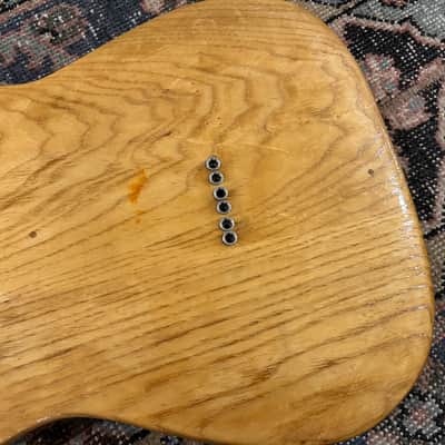 Vintage Fender Telecaster Body 1970’s Natural Refin image 9