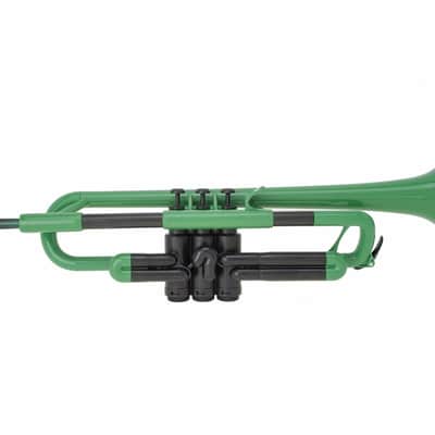 pInstruments PTRUMPET2G Trumpet Lightweight, Ergonomic Grip- Standard, Green image 7