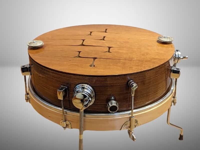 American Percussion 18" x 5" Slit Marimba Snare Drum 2025 - natural ( will ship ) image 1