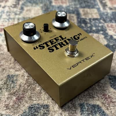 Vertex Steel String Clean Drive Guitar Effect Pedal w/ Box & Paperwork! image 4